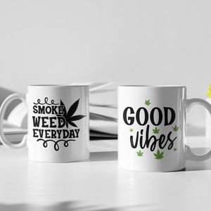 Smooke weed everyday cannabis coffee 11oz mug